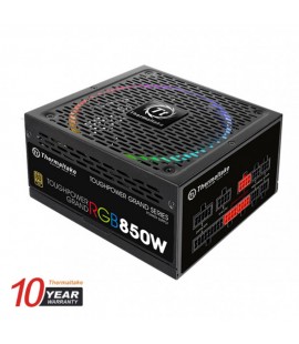 Thermaltake Toughpower Grand Fully Modular 850W ATX 2.4 & EPS 2.92 A-PFC 14cm RGB Fan EU 80Plus Gold