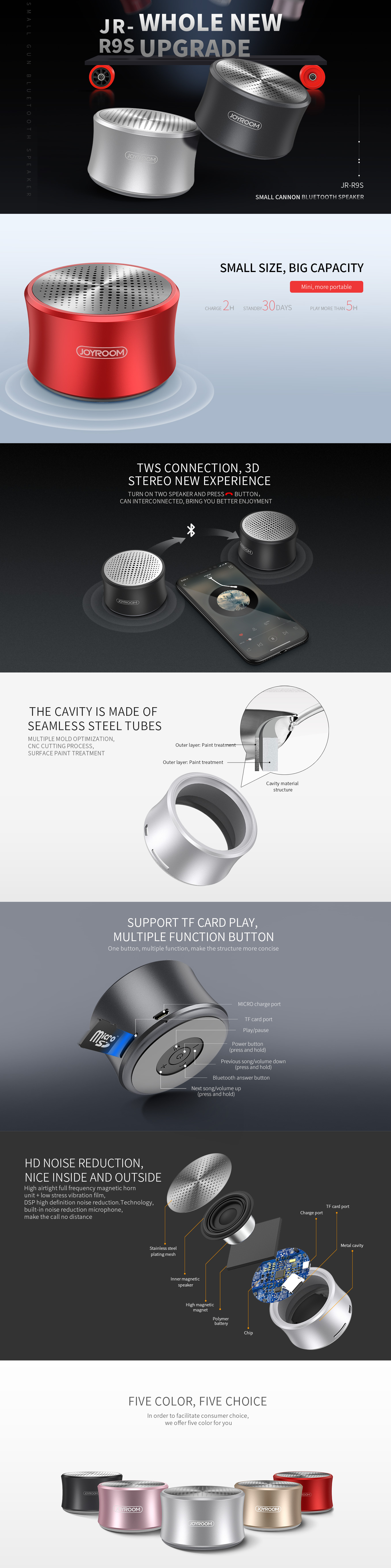 JOYROOM speaker price in bangladesh